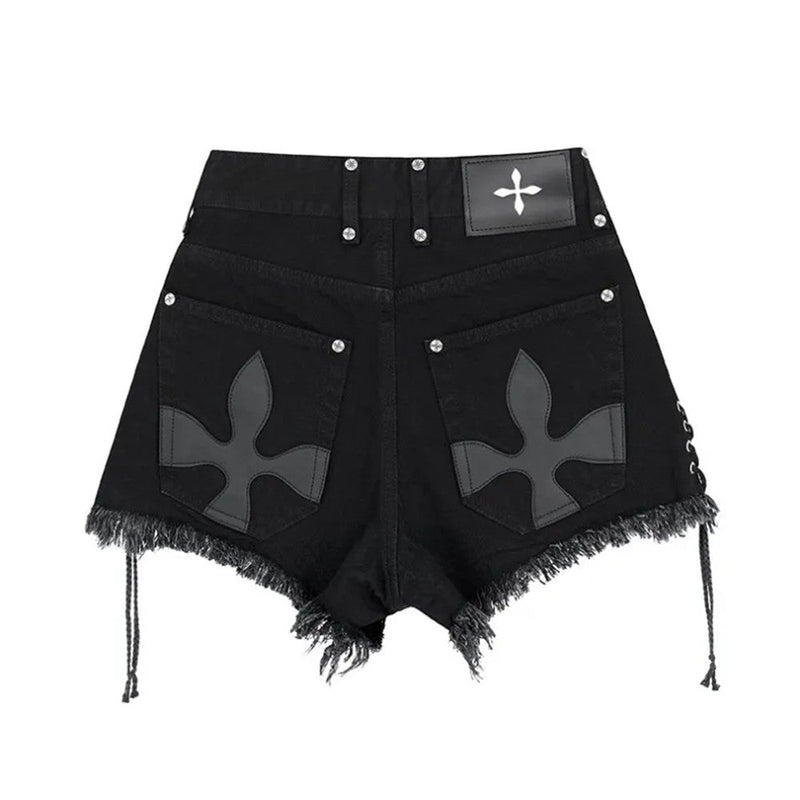 Sammy Jackson™ Wynona Plus Size Denim Short | Stoer & Stijlvol