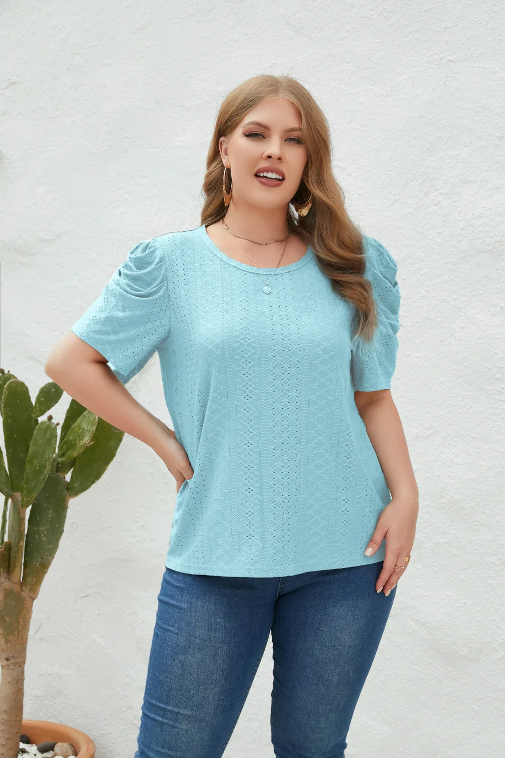 Sammy Jackson™ Helga Plus Size Blouse | Comfortabel & Stijlvol