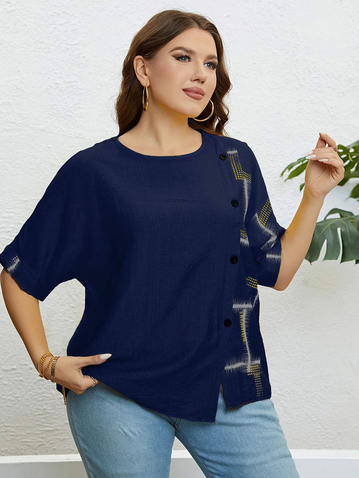 Sammy Jackson™ Dorien Koszulka Plus Size | Komfortowa i Codzienna