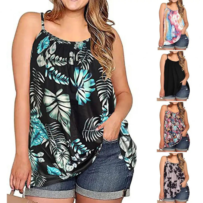 Sammy Jackson™ Idina Plus Size Top | Mouwloos & Comfortabel