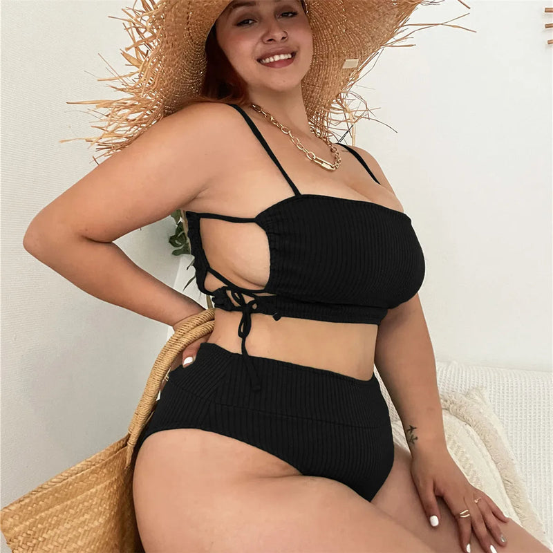 Sammy Jackson™ Zoey Plus Size Bikini | Comfortabel & Stijlvol