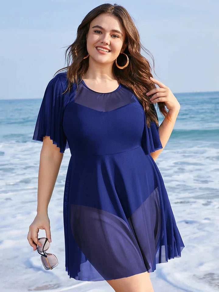 Sammy Jackson™ Alyssa Plus Size Zwermjurk | Stijlvol & Comfortabel