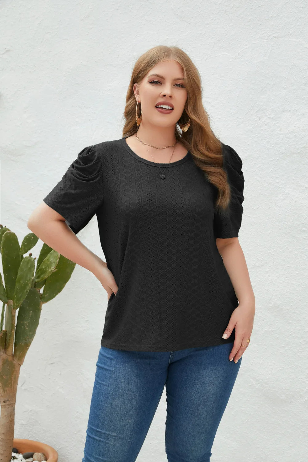 Sammy Jackson™ Helga Plus Size Blouse | Comfortabel & Stijlvol