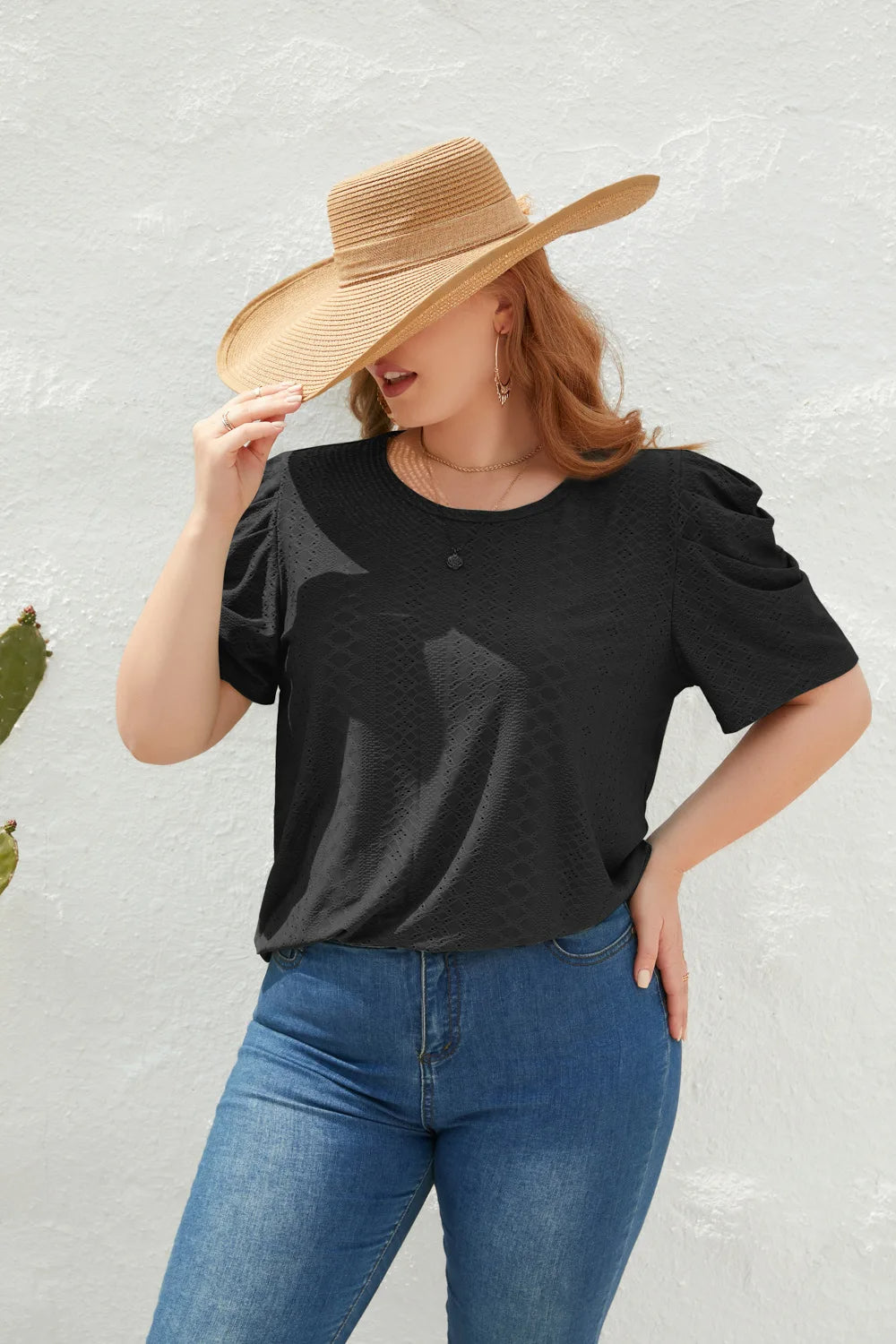Sammy Jackson™ Helga Plus Size Blouse | Comfortabel & Stijlvol