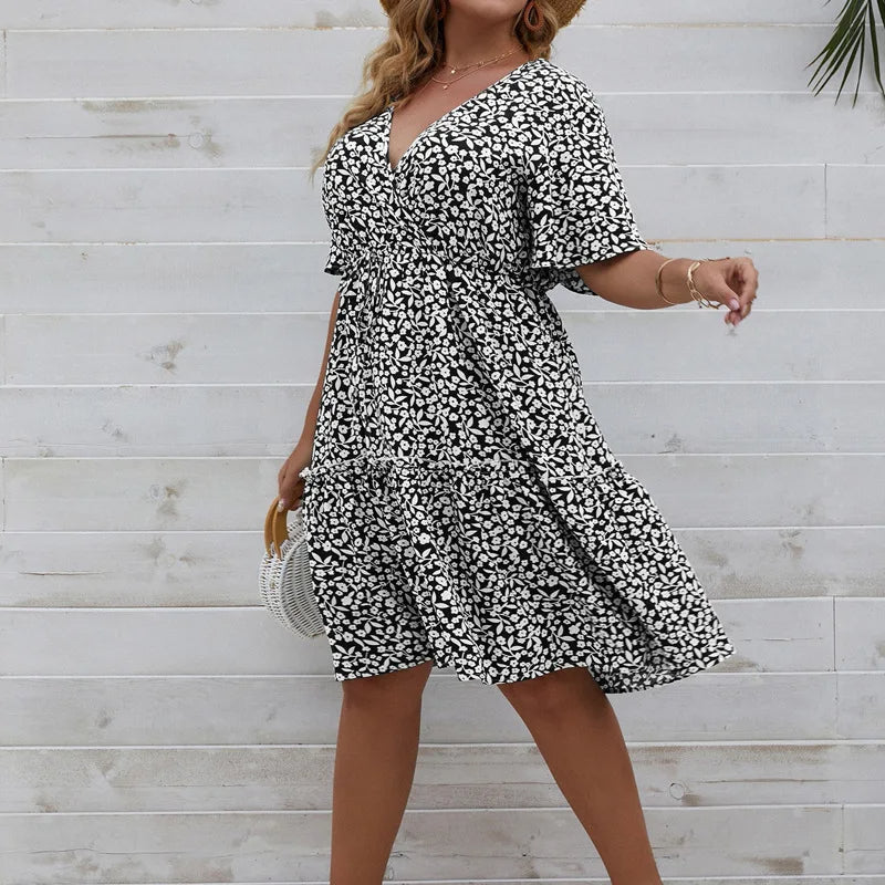 Sammy Jackson™ Alison Plus Size Jurk | Stijlvol & Comfortabel