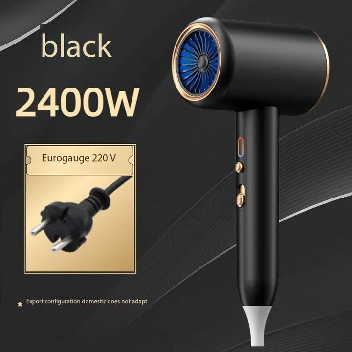 PROFESSIONAL HAIRDRYER 2400W WITH COLD AND WARM AIR - NEGATIVE IONS - POWERFUL HAIRDRYER FOR SALON RESULTS