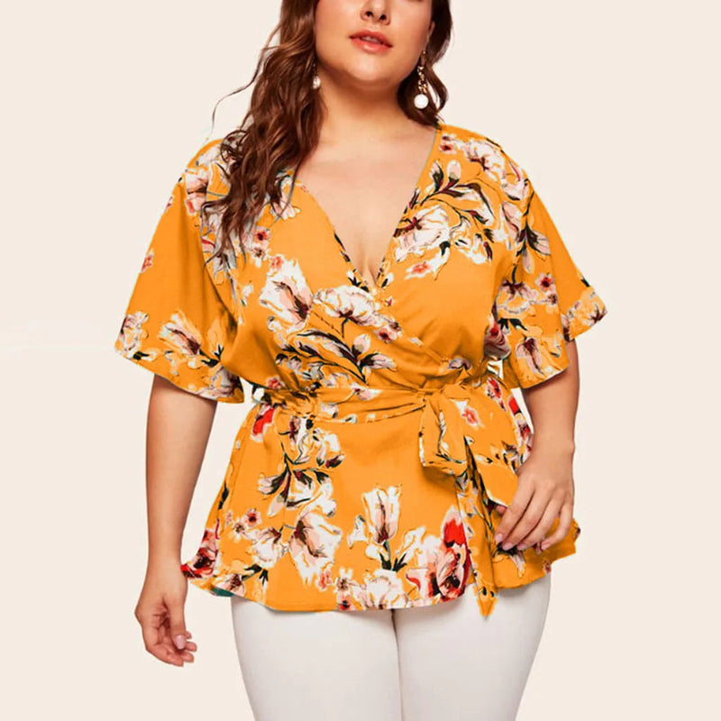 Sammy Jackson™ Rubia Plus Size Blouse | Trendy & Comfortabel