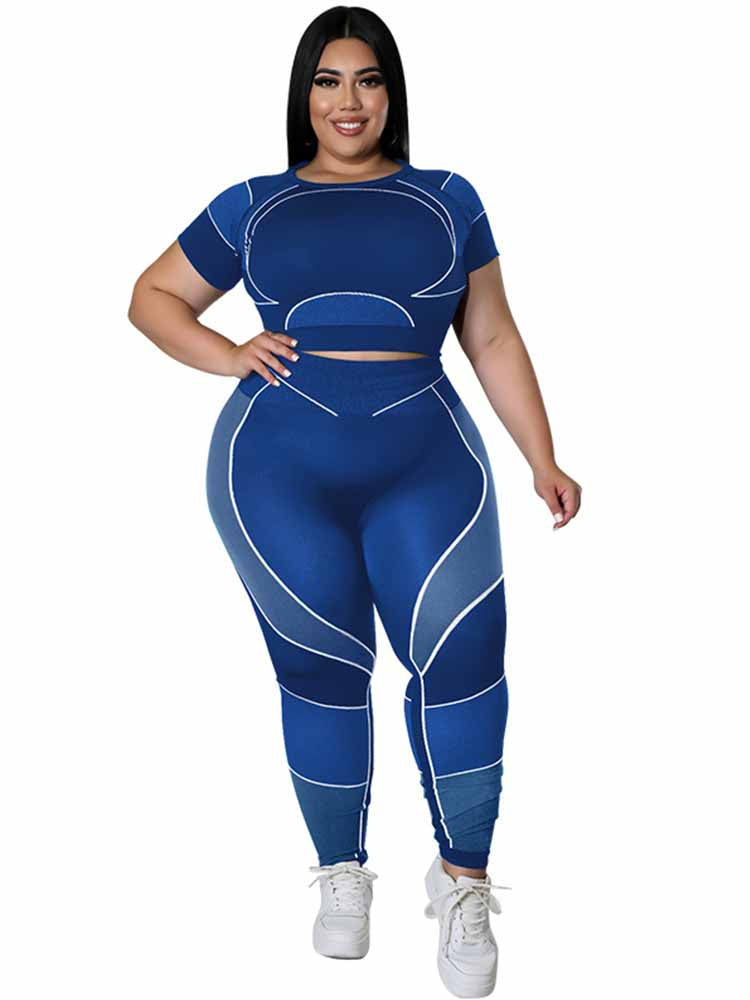 Sammy Jackson™ Alessandra Plus Size Sportset | Sportief & Stijlvol