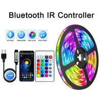 Pasek LED USB z zmianą koloru - oświetlenie RGB do dekoracji pokoju i podświetlenia telewizora