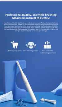 SONIC ELECTRIC TOOTHBRUSH - WATERPROOF AND USB RECHARGEABLE