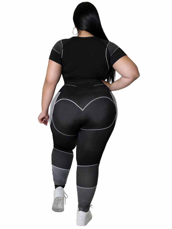 Sammy Jackson™ Alessandra Plus Size Sportset | Sportief & Stijlvol