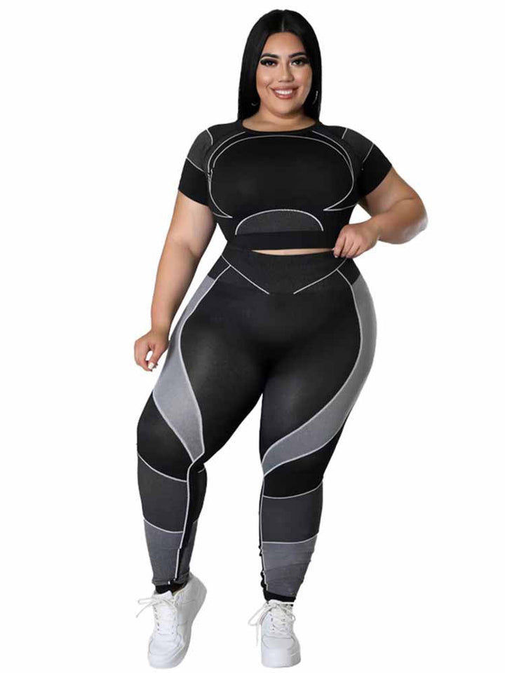 Sammy Jackson™ Alessandra Plus Size Sportset | Sportief & Stijlvol
