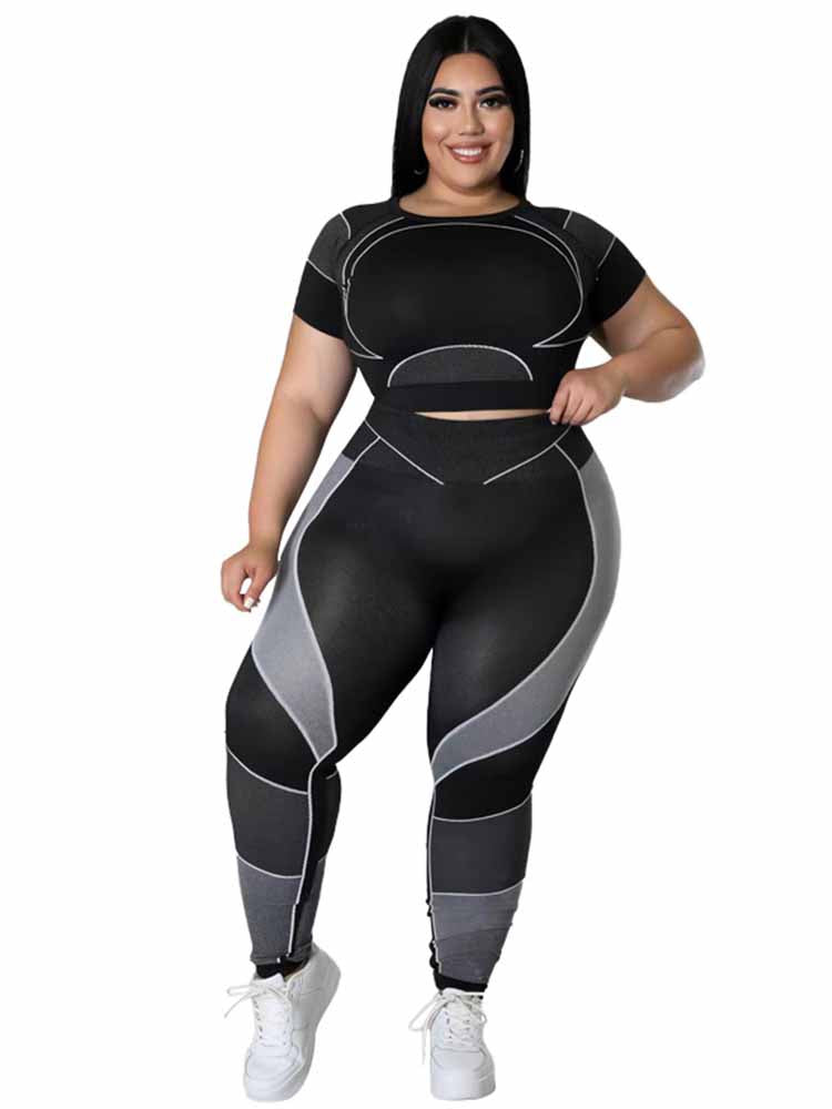 Sammy Jackson™ Alessandra Plus Size Sportset | Sportief & Stijlvol