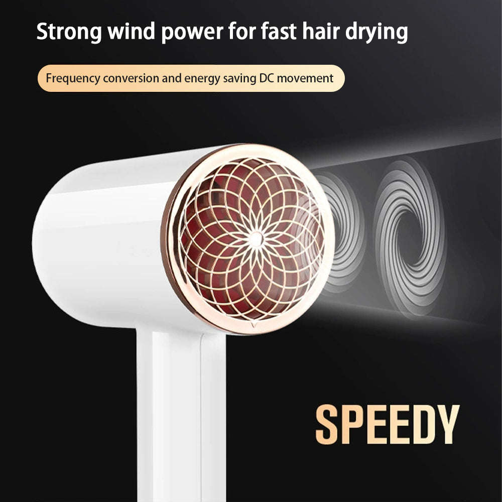 PROFESSIONAL HAIRDRYER 2400W WITH COLD AND WARM AIR - NEGATIVE IONS - POWERFUL HAIRDRYER FOR SALON RESULTS