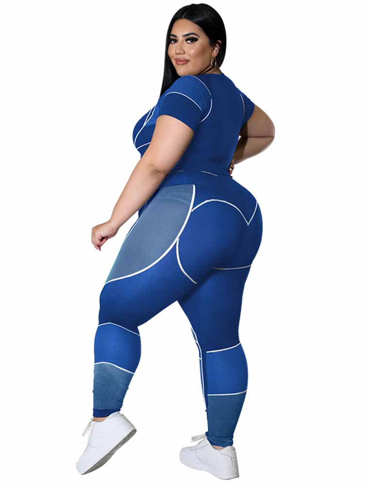 Sammy Jackson™ Alessandra Plus Size Sportset | Sportief & Stijlvol