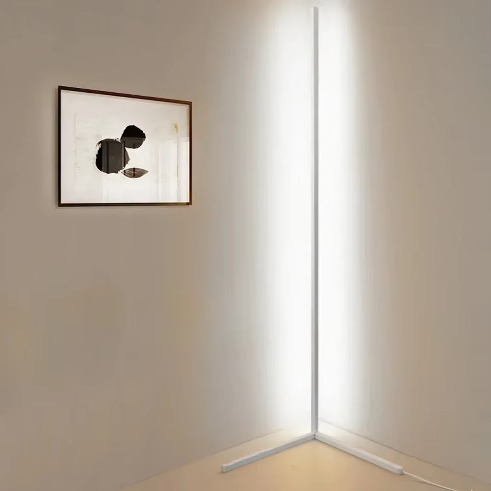 Dimmable LED Corner Floor Lamp with Remote Control 5