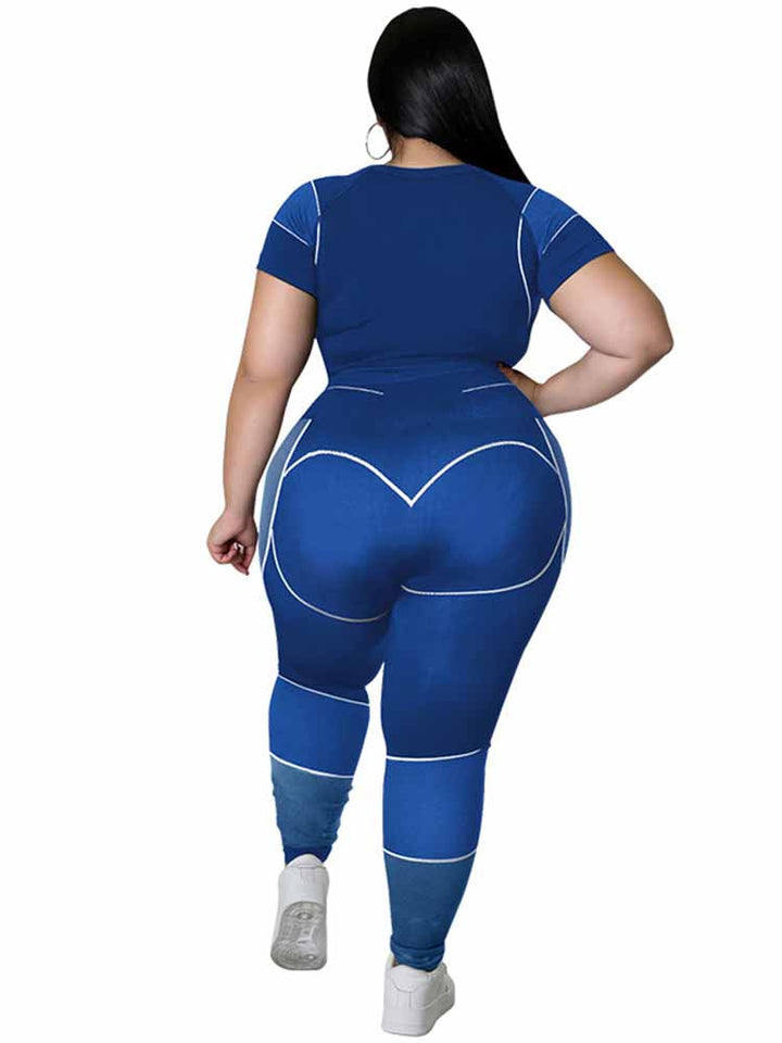 Sammy Jackson™ Alessandra Plus Size Sportset | Sportief & Stijlvol