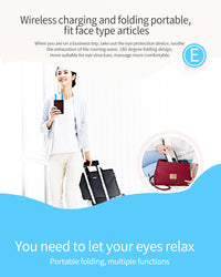 EYE MASSAGE DEVICE - AIR PRESSURE, VIBRATION & WARM COMPRESS WITH BLUETOOTH MUSIC