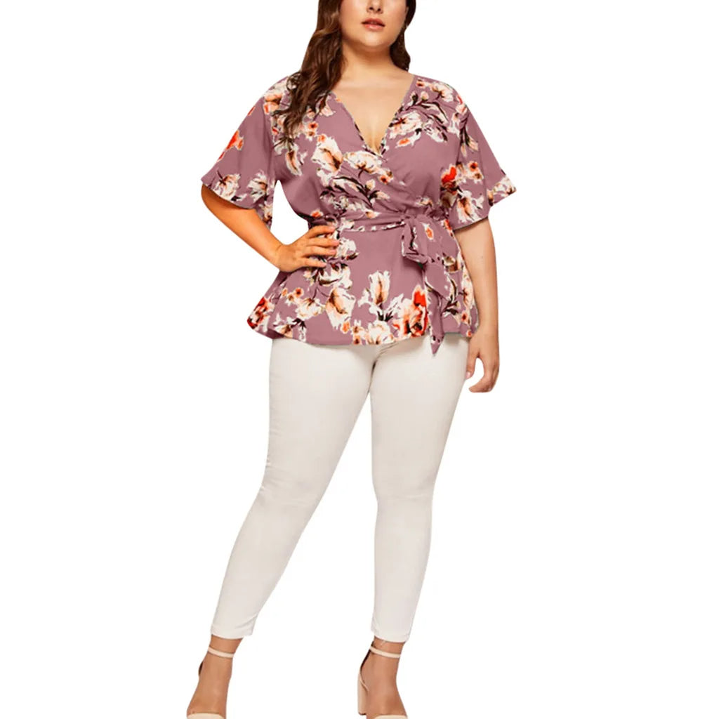 Sammy Jackson™ Rubia Plus Size Blouse | Trendy & Comfortabel