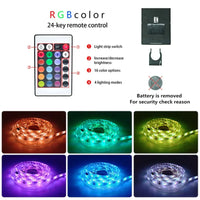 Pasek LED USB z zmianą koloru - oświetlenie RGB do dekoracji pokoju i podświetlenia telewizora
