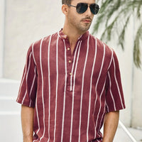 Sammy Jackson™ Lucian Shirt | Striped & Trendy