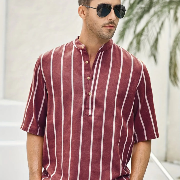 Sammy Jackson™ Lucian Shirt | Striped & Trendy