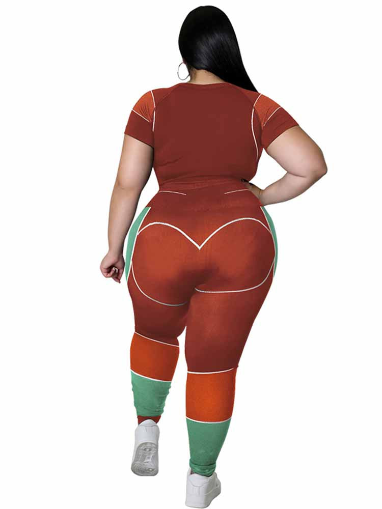 Sammy Jackson™ Alessandra Plus Size Sportset | Sportief & Stijlvol
