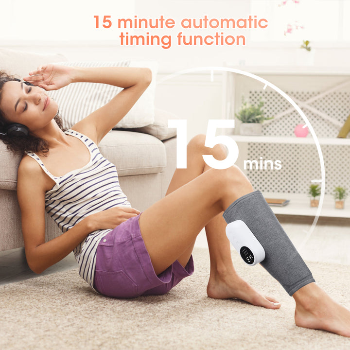 ELECTRIC LEG MASSAGER - AIR COMPRESSION WITH 3 MASSAGE MODES