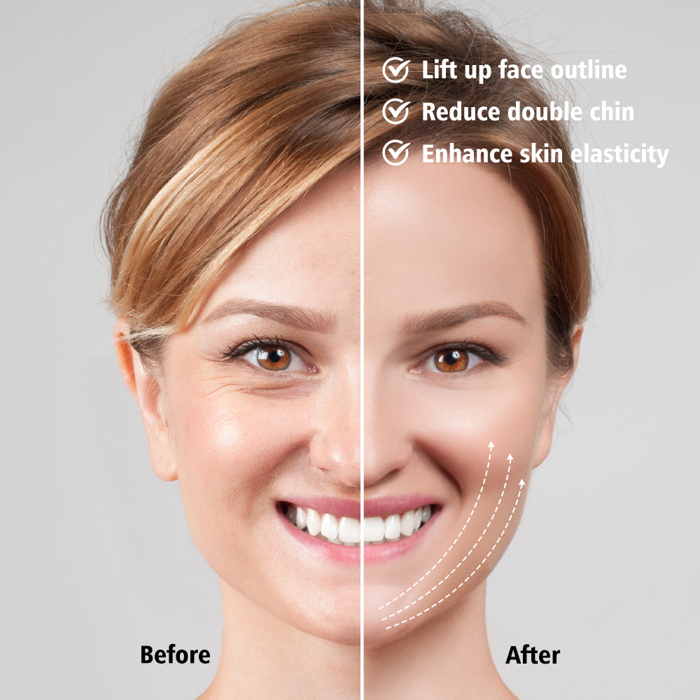 EMS FACIAL TONER WITH LED THERAPY - SLIMMER FACE AND DOUBLE CHIN REMOVAL