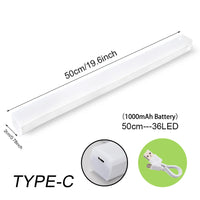 WIRELESS LED NIGHT LIGHT WITH MOTION SENSOR AND RECHARGEABLE BATTERY