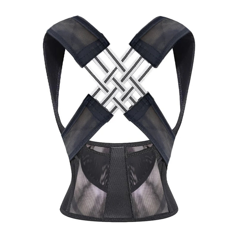 ADJUSTABLE POSTURE CORRECTOR FOR WOMEN AND CHILDREN - BREATHABLE BACK SUPPORT