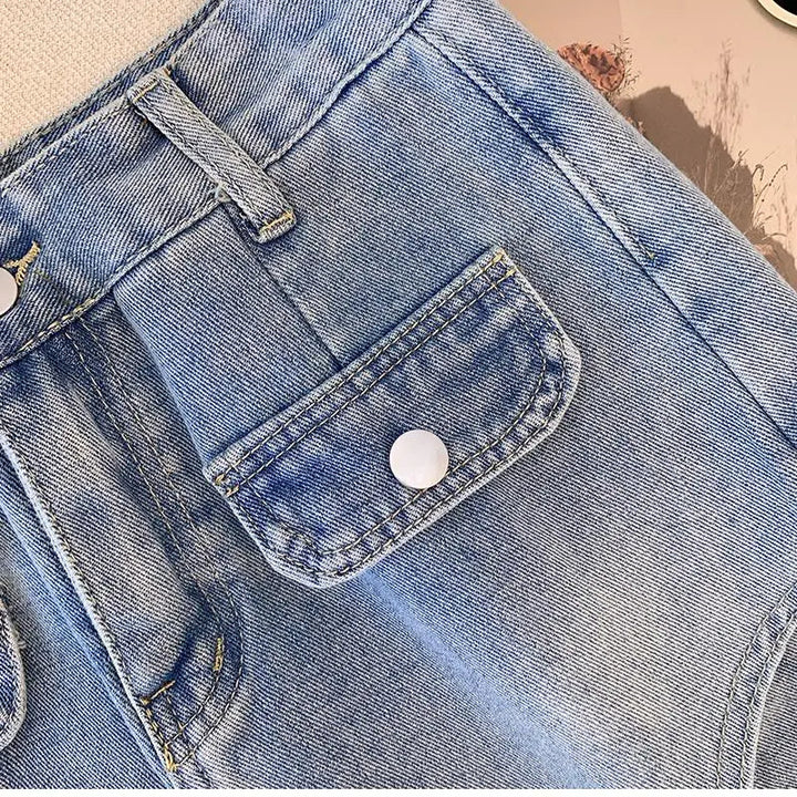 Sammy Jackson™ Sarah Plus Size Denim Short | Casual & Stijlvol