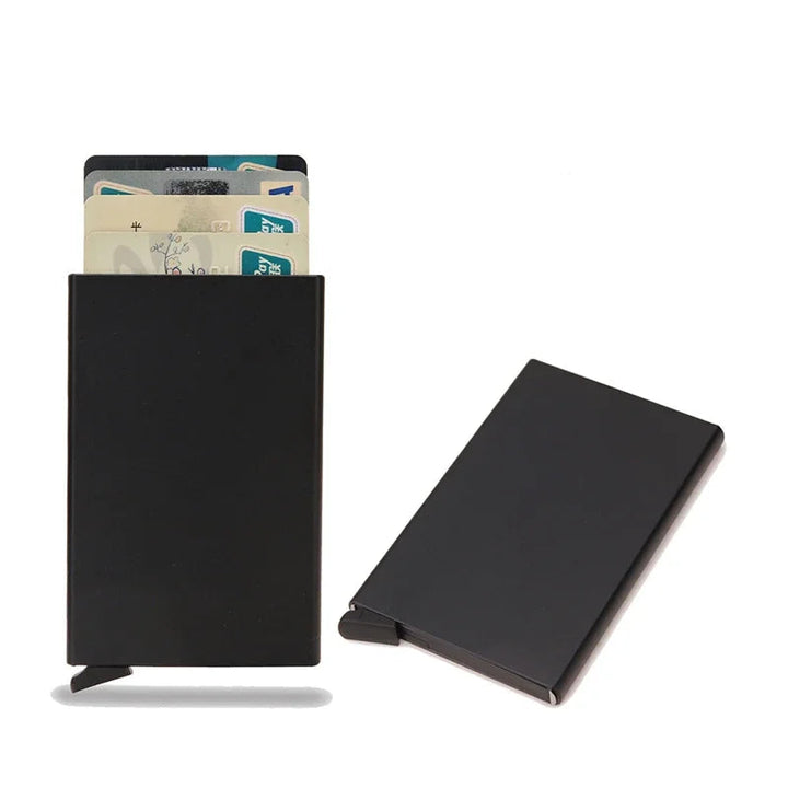 SLIMME RFID CREDITCARD HOUDER - DUNNE MINI METALEN PORTEMONNEE VOOR MANNEN