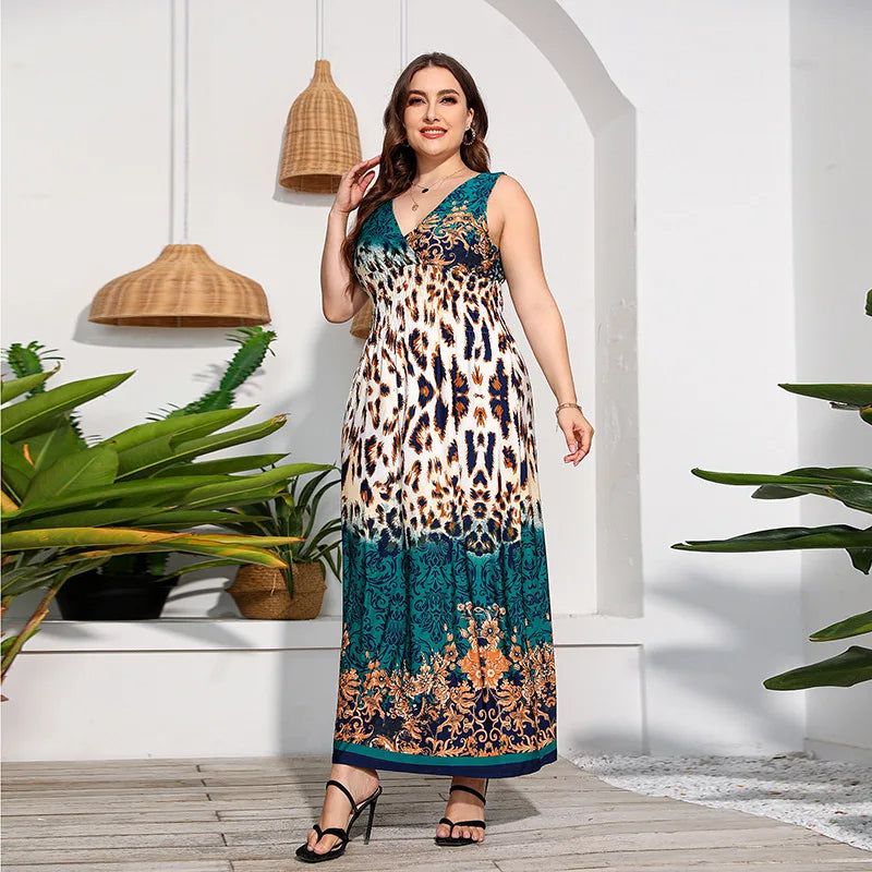 Sammy Jackson™ Gianna Plus Size Strandjurk | Casual & Comfortabel