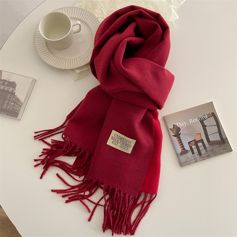 Dubbelzijdige Pashmina Sjaal - Elena