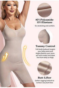 Sammy Jackson™ Isa Plus Size Bodysuit | Comfortabel & Flatterend