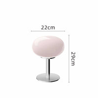 DESIGNER GLAS TAFELLAMP - SFEERVOLLE LED LAMP VOOR SLAAPKAMER EN STUDIE