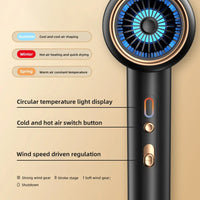 PROFESSIONAL HAIRDRYER 2400W WITH COLD AND WARM AIR - NEGATIVE IONS - POWERFUL HAIRDRYER FOR SALON RESULTS
