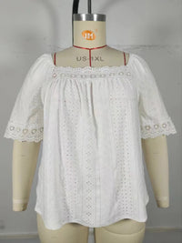 Sammy Jackson™ Rachelle Plus Size Blouse | Luchtig & Stijlvol