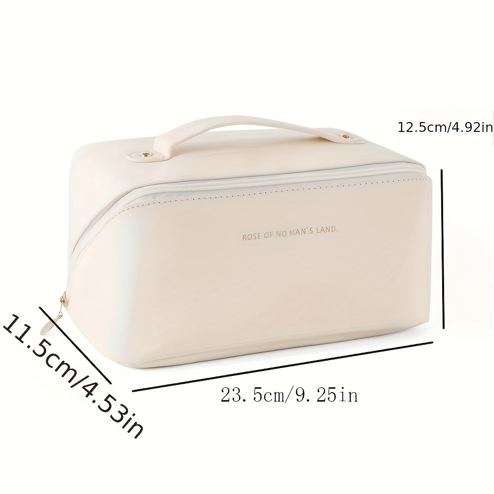 Makeup Organizer with Zipper – Luxury Toiletry Bag for Travel
