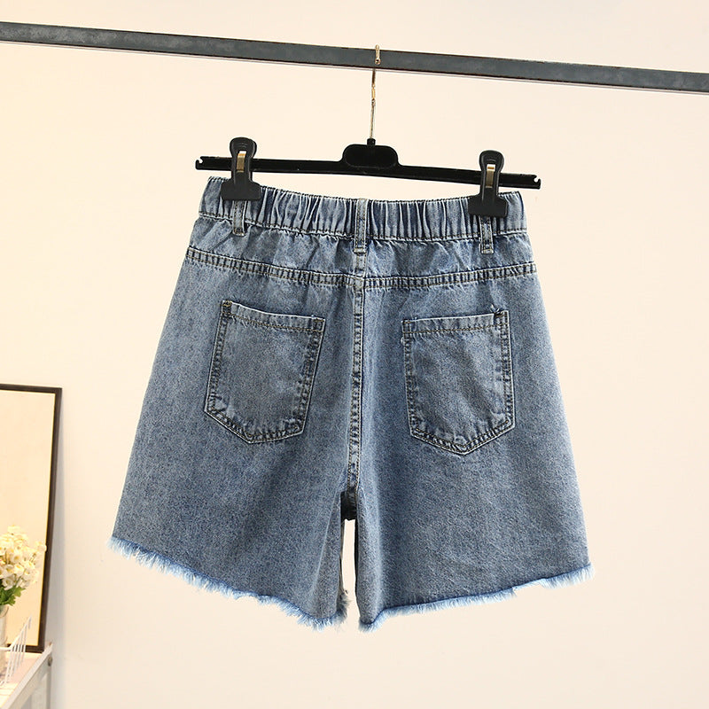 Sammy Jackson™ Sanne Plus Size Denim Short | Stijlvol & Comfortabel