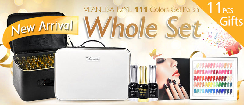 Gel Nail Polish UV LED – Luxury Colors 12ML