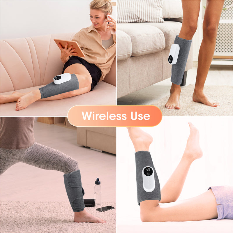 ELECTRIC LEG MASSAGER - AIR COMPRESSION WITH 3 MASSAGE MODES