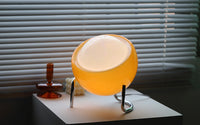 RETRO GLAS TAFELLAMP - SFEERVOLLE NORDIC NACHTVERLICHTING