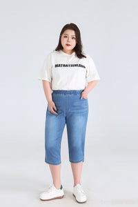 Sammy Jackson™ Leah Plus Size Driekwartsbroek | Trendy & Veelzijdig