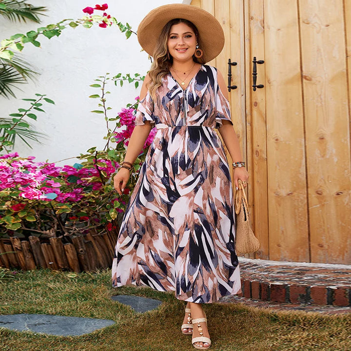 Sammy Jackson™ Helena Plus Size Jurk | Trendy & Comfortabel