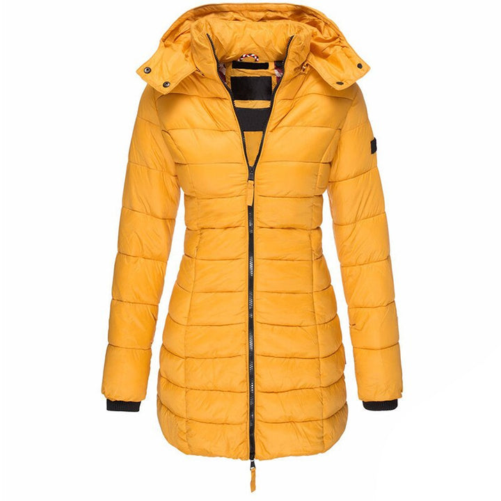 Warme Dames Donsjack met Capuchon - Olivia