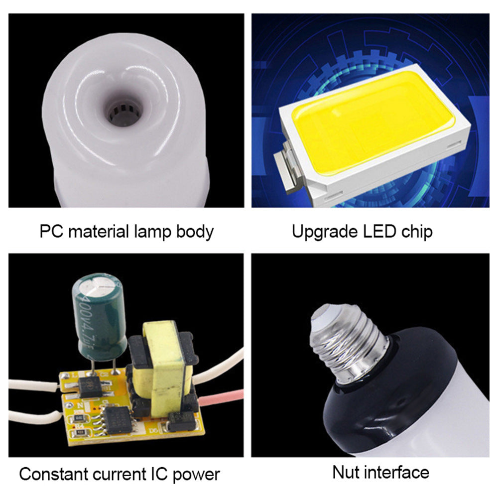 LED FLAME LIGHT PARTY LAMP - 4 MODES FIRE SIMULATION