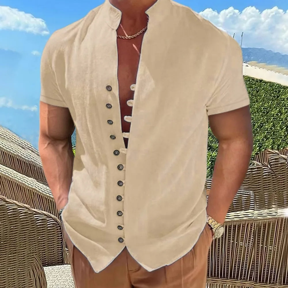 Sammy Jackson™ Zayn Plus Size Overhemd | Comfortabel & Ademend