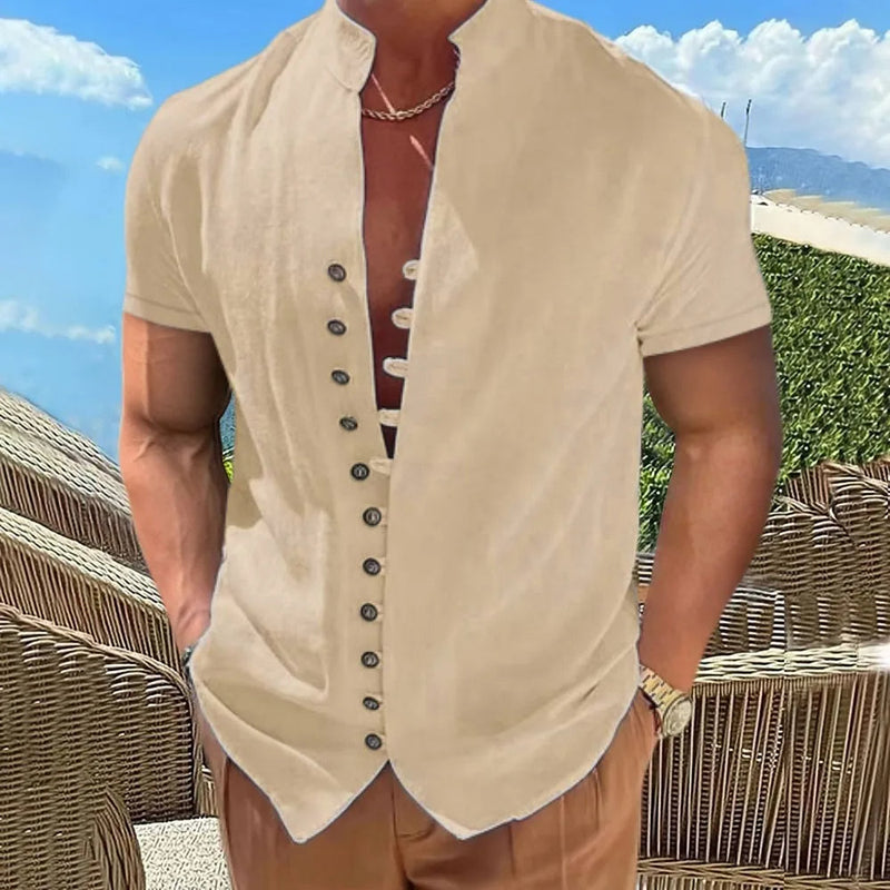 Sammy Jackson™ Zayn Plus Size Overhemd | Comfortabel & Ademend